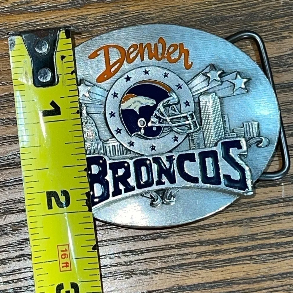 Denver Broncos Limited Edition Collectible Belt Buckle